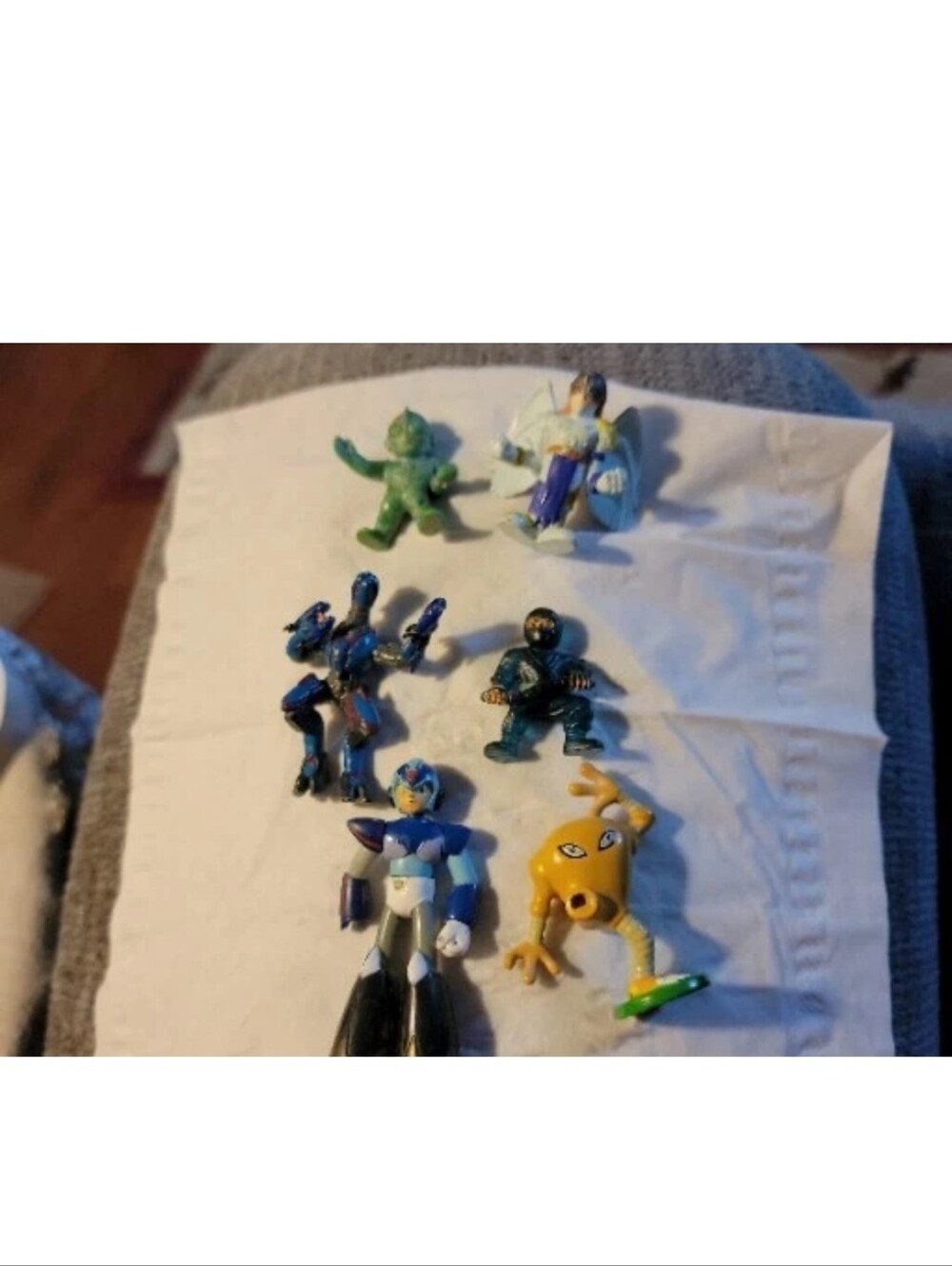 Vintage Mini Action Figures Lot Of 6